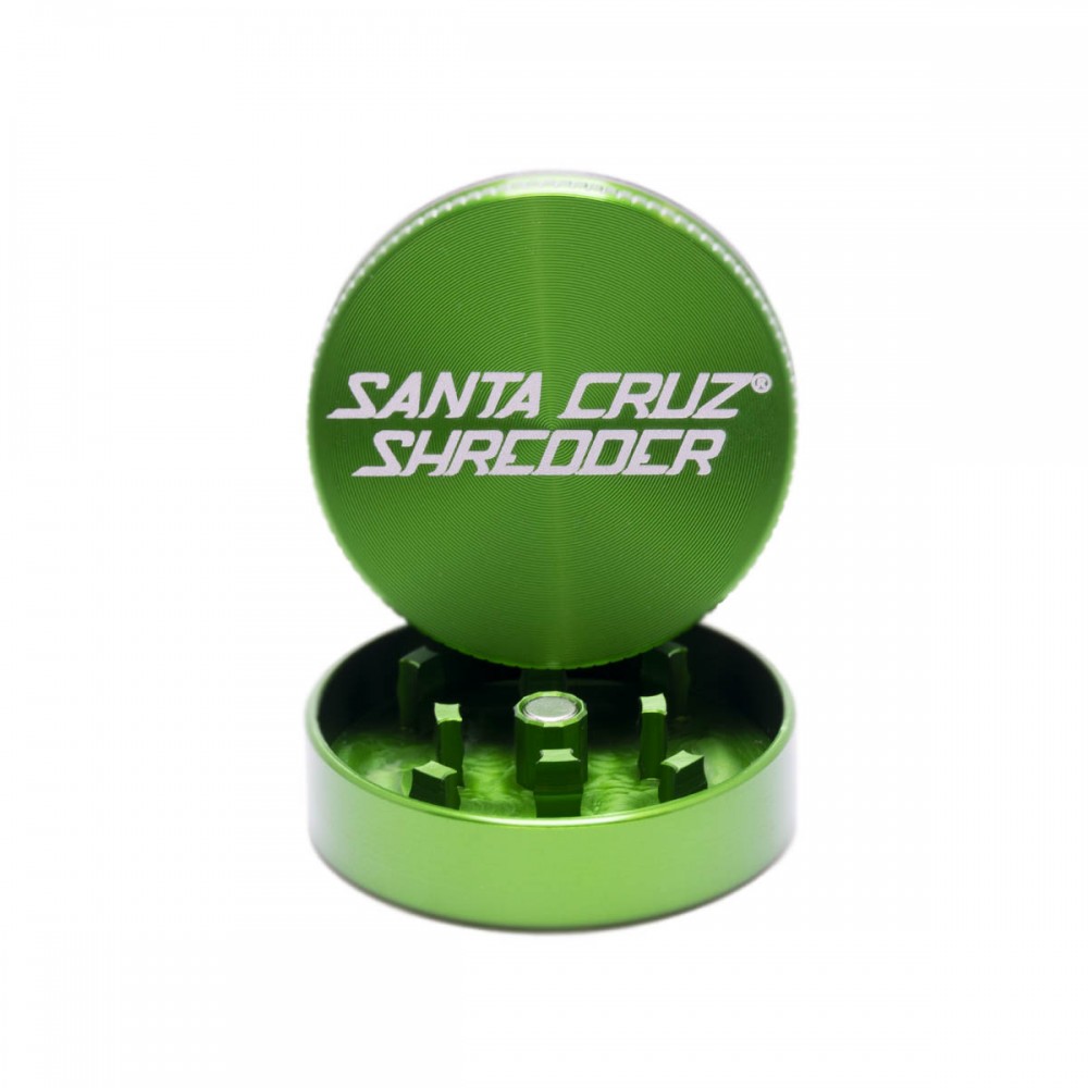 Smerigliatrice Santa Cruz Shredder 2 parti alu piccolo Verde Santa Cruz Shredder Smerigliatrici