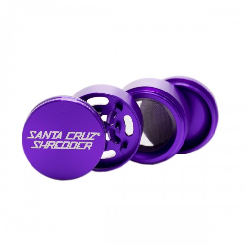 Grinder Santa Cruz Shredder 4 part alu small purple Santa Cruz Shredder Grinders