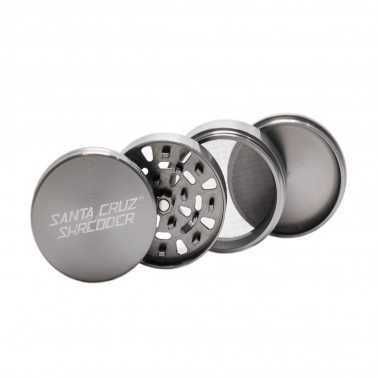 Grinder Santa Cruz Shredder 4 part alu large grey Santa Cruz Shredder Grinders