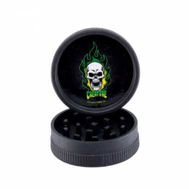 Grinder Santa Cruz Shredder X Creature 2 part hemp black Santa Cruz Shredder Grinders