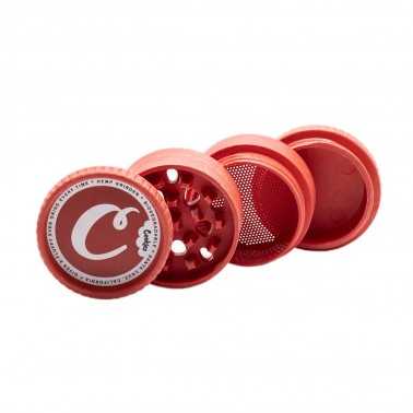 Grinder Santa Cruz Shredder X Cookies 4 part hemp red Santa Cruz Shredder Grinders