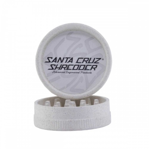 Grinder Santa Cruz Shredder 2 part hemp white Santa Cruz Shredder Grinders