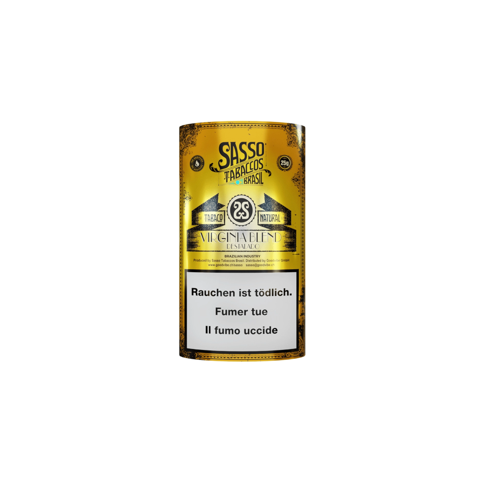 Tobacco Sasso Virginia Natural 25g Sasso Products
