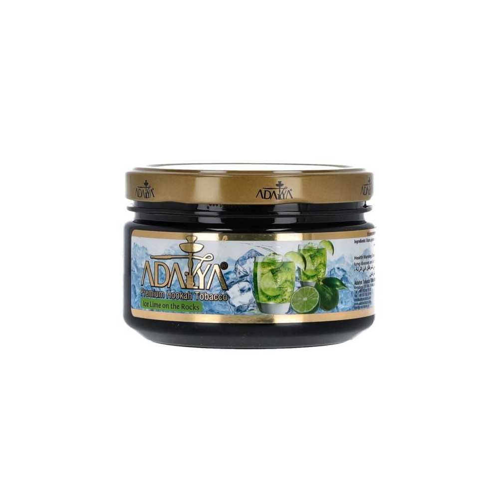 Shisha tobacco Adalya ICE LIME ON THE ROCKS 200G Adalaya Tobacco in Shisha
