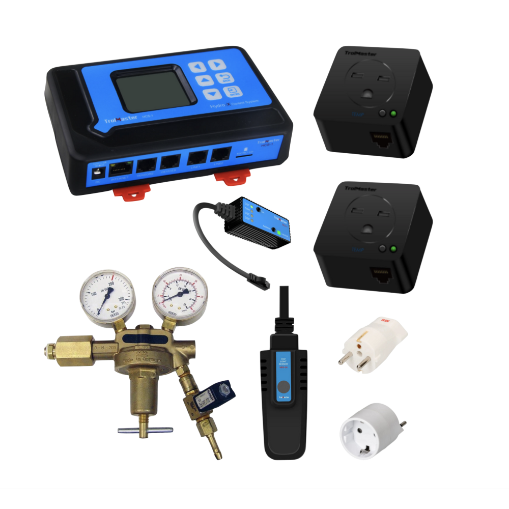 KIT Co2 Pro avec vanne TrolMaster Trolmaster GROW SHOP