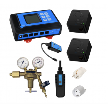 KIT Co2 Pro con valvola TrolMaster Trolmaster NEGOZIO DI CRESCITA