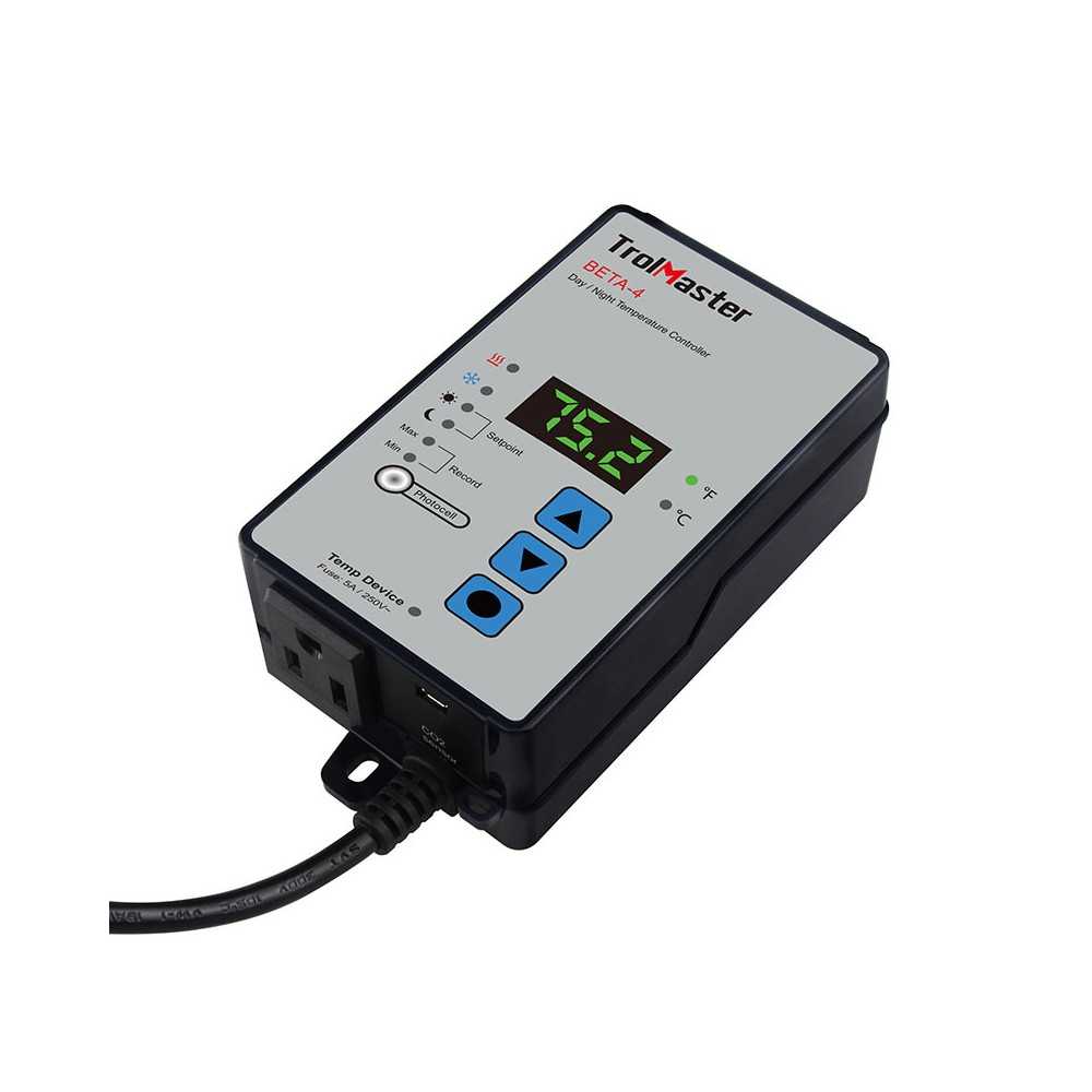 BETA-4 Digitaler Tag-/Nacht-Temperaturregler TrolMaster Trolmaster GROW SHOP