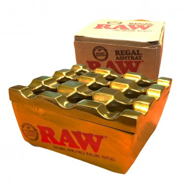 Aschenbecher Regal Ashtray Raw Gold RAW Aschenbecher