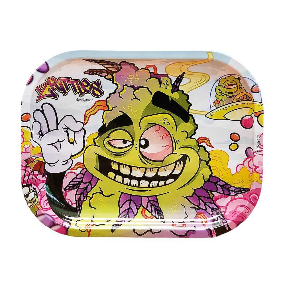 Best Buds Mini "Zkittlez", vassoio per rotolamento Best Buds Vassoio di rotolamento