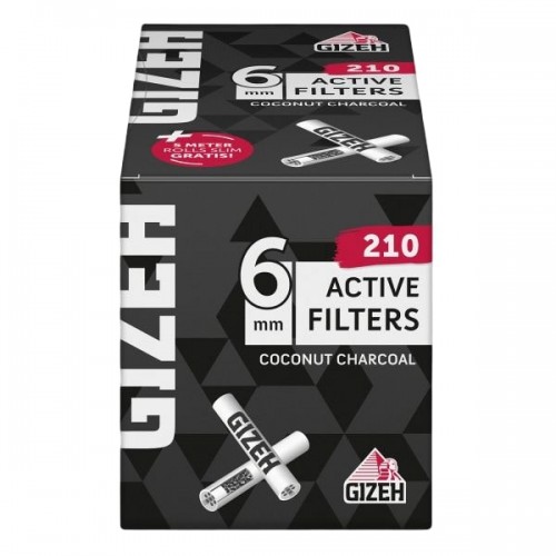 GIZEH Aktiver Filter Schwarz Gizeh Produkte