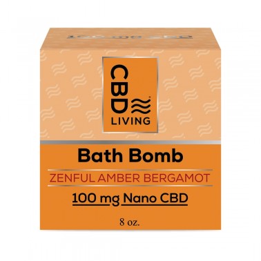 Gift box CBD bath bomb CBD Living Products