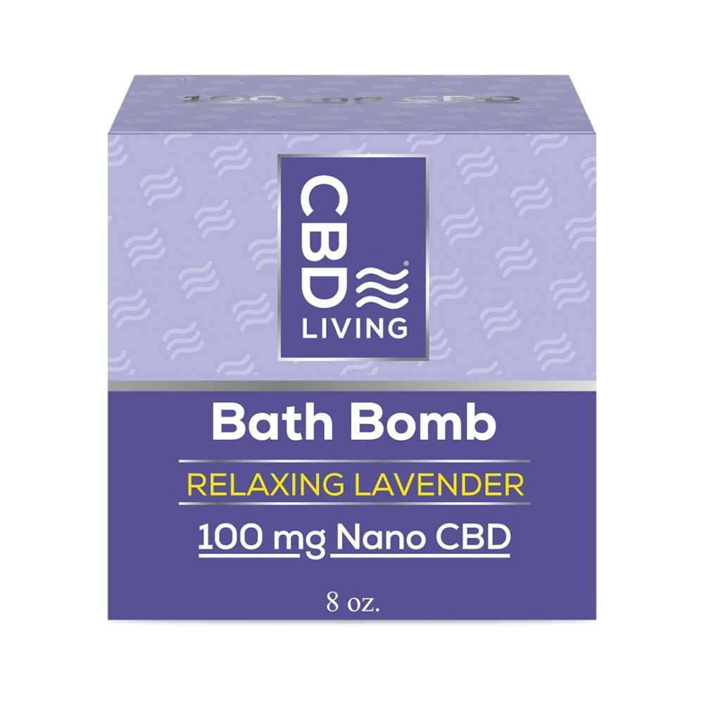 Bomba da bagno CBD alla lavanda CBD Living Prodotti