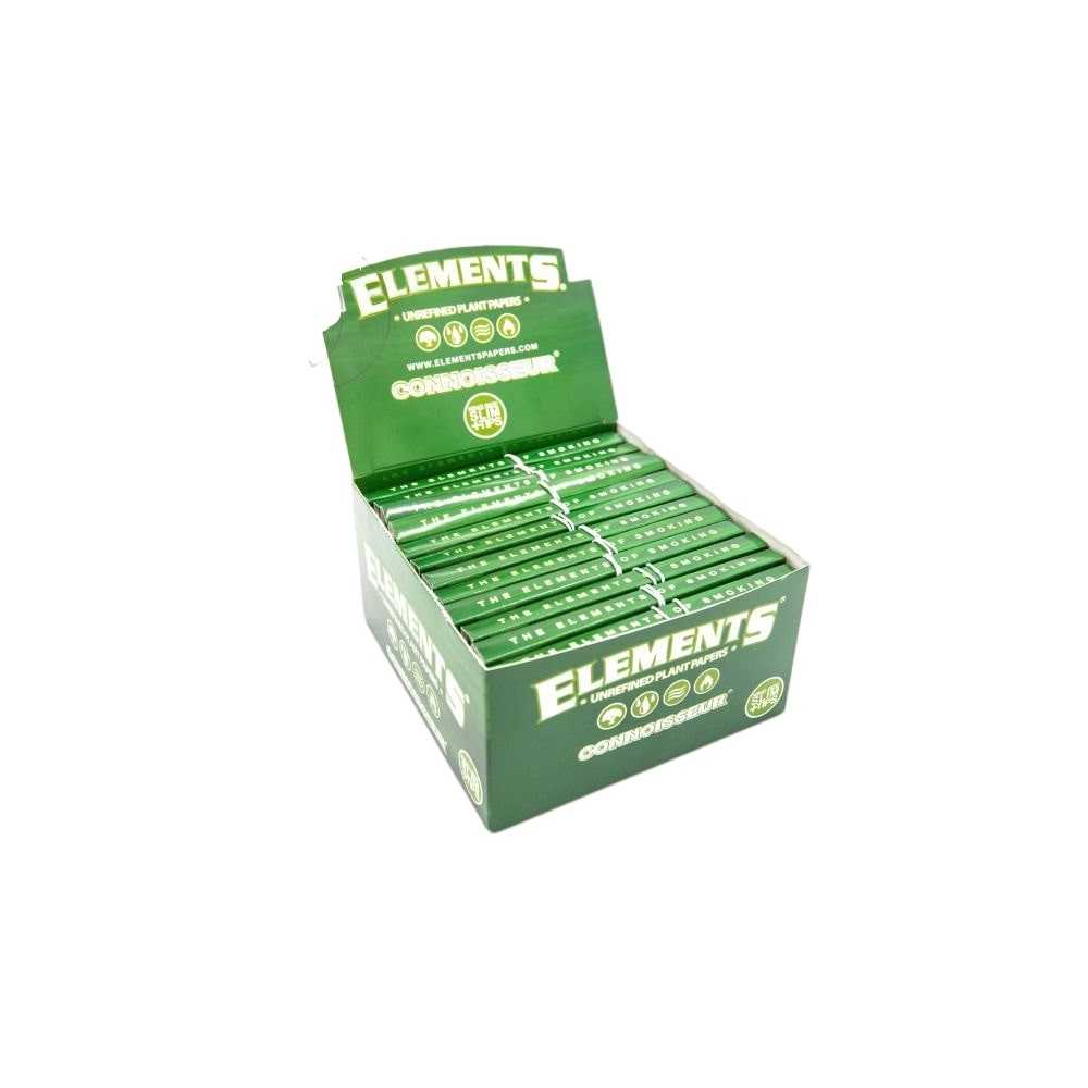 Elements Connoisseur Scatola di carte vegetali non raffinate Elements Papers Prodotti