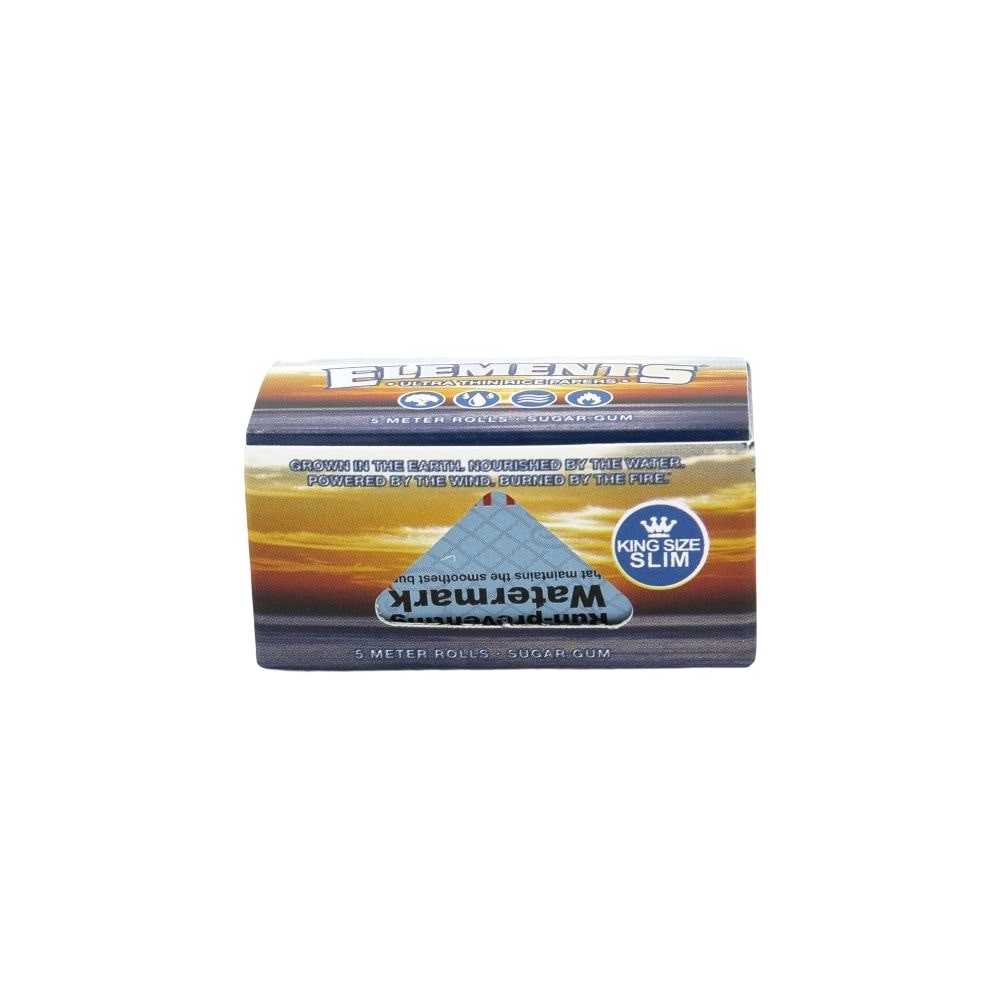 Rotoli blu Elements King Size Slim 5m Elements Papers Prodotti