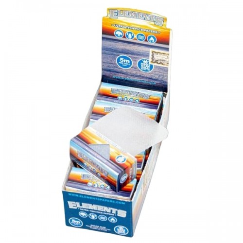 Elements Blue Rolls King Size Width Box Elements Papers Products