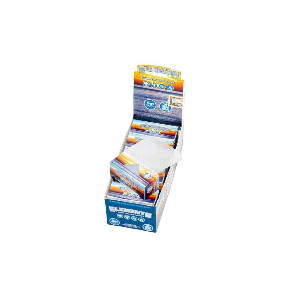 Elements Blue Rolls King Size Carton Elements Papers Produits