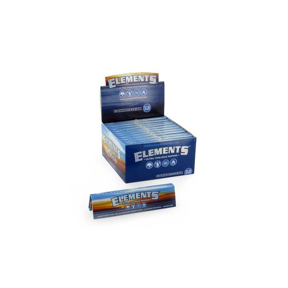 Elements Connoisseur Paper/Box King Size Slim Elements Papers Produkte
