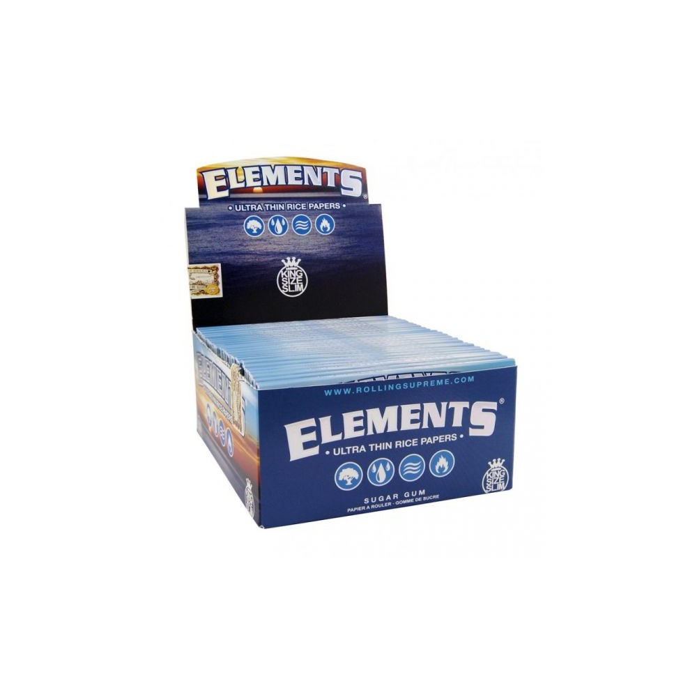 Elements King Size Slim Paper/Box Prodotti Elements Papers