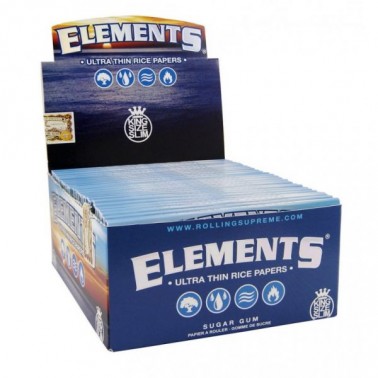Elements King Size Slim Paper/Box Elements Papers Products