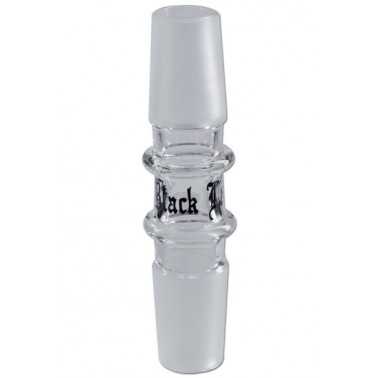 Adapter for Bong Male/Male SG19 Black Leaf Adapter for bong