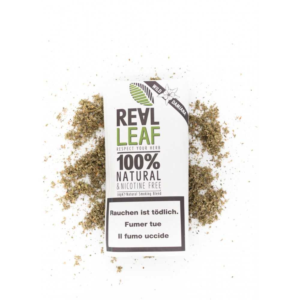 Substitut de tabac REAL LEAF Damiana 30g Real Leaf Produits