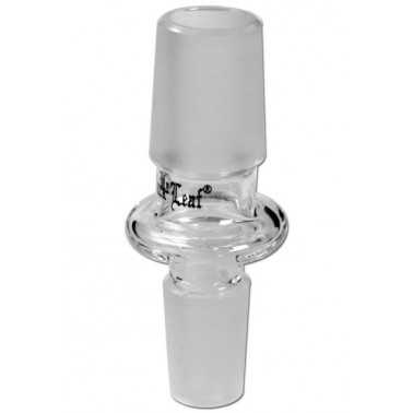 Adapter for Bong Male/Male SG19/SG14 Black Leaf Adapter for bong