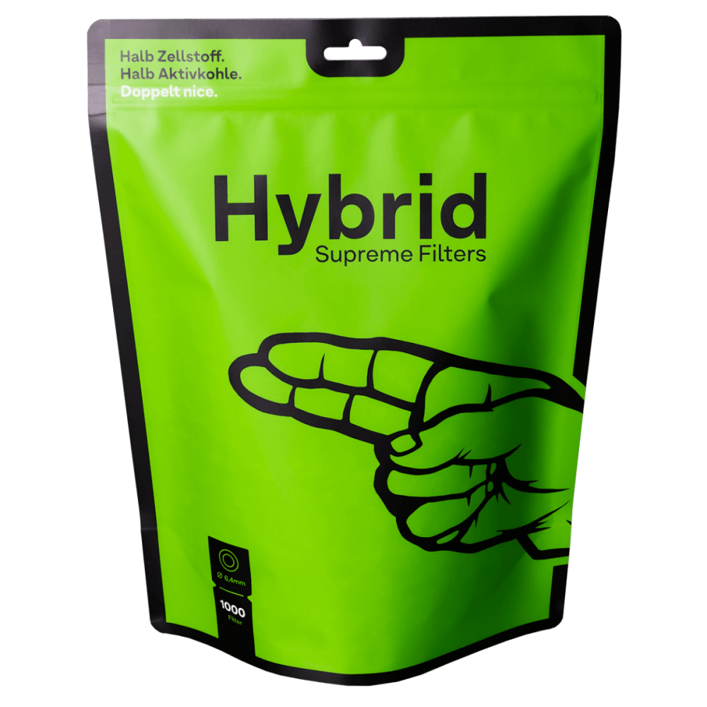 FILTRE CHARBON ACTIF HYBRID SUPREME RECHARGE (1000 pièces) Hybrid Filter Produits