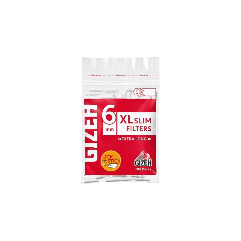 GIZEH FILTRO NERO XL SLIM 100 pz Gizeh Prodotti