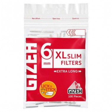 GIZEH BLACK XL SLIM FILTER 100pcs Gizeh Produkte