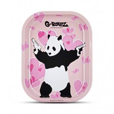 Mini Rolling Tray G-Rollz Banksy's Panda G-Rollz Products