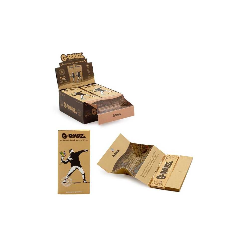 Pappe Blatt G-Rollz Banksy's Graffiti + Tray G-Rollz Produkte