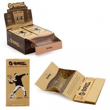 Pappe Blatt G-Rollz Banksy's Graffiti + Tray G-Rollz Produkte