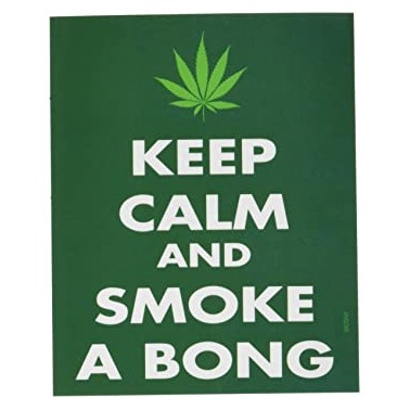 Keep Calm and Smoke a Bong Sticker Pulsar Prodotti