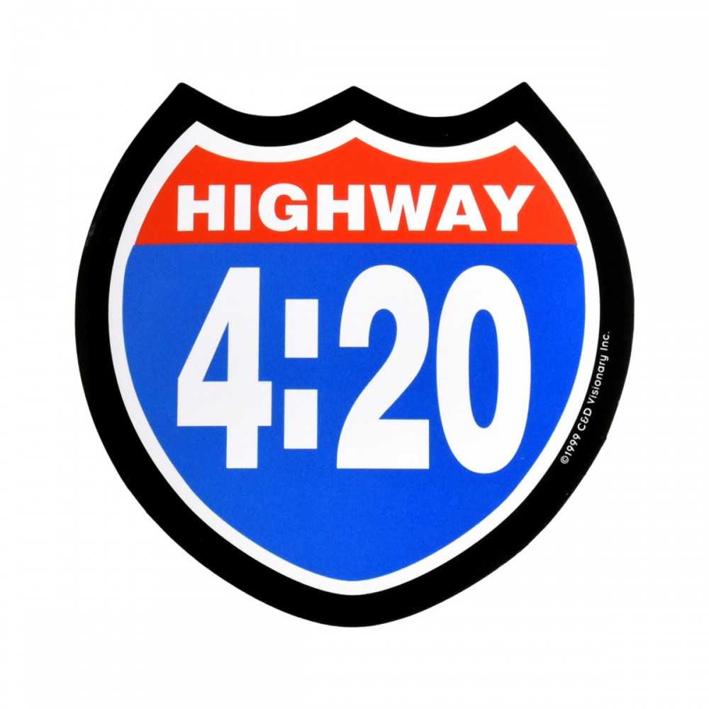 Highway 420" sticker Pulsar Products