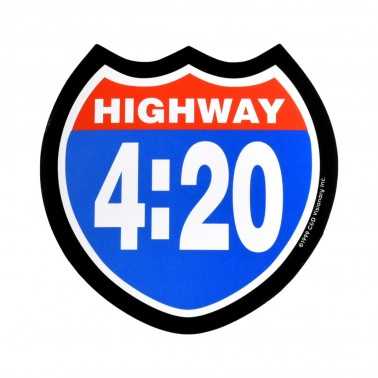Highway 420" sticker Pulsar Products
