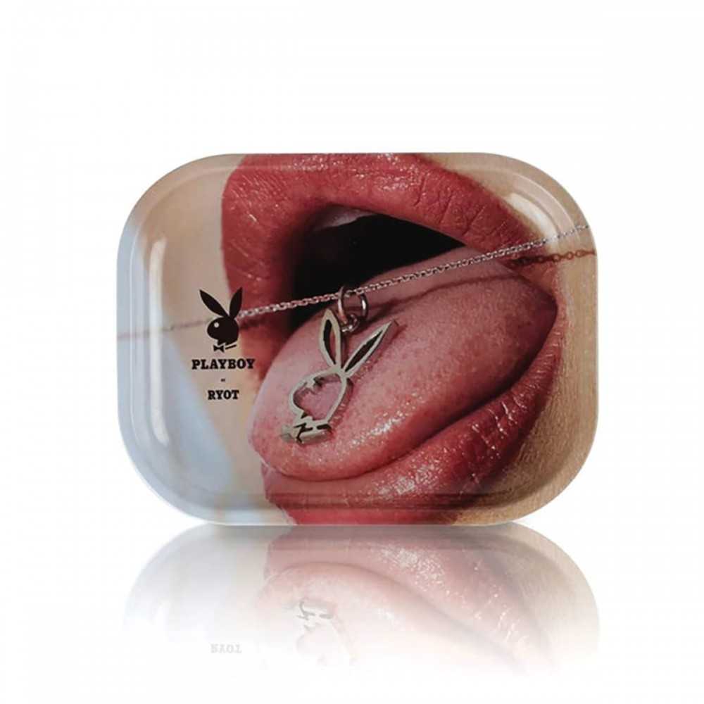 Plateau à rouler Playboy "Pendant Mouth" Mini Ryot Plateau à rouler