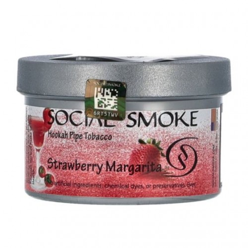 Shisha Tobacco Social Smoke Strawberry Margarita Social Smoke Products