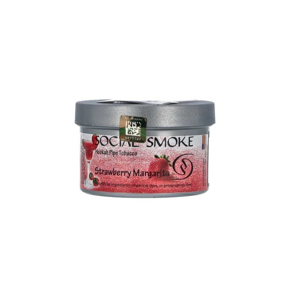 Tabacco da shisha Social Smoke Margarita alla fragola Social Smoke Prodotti