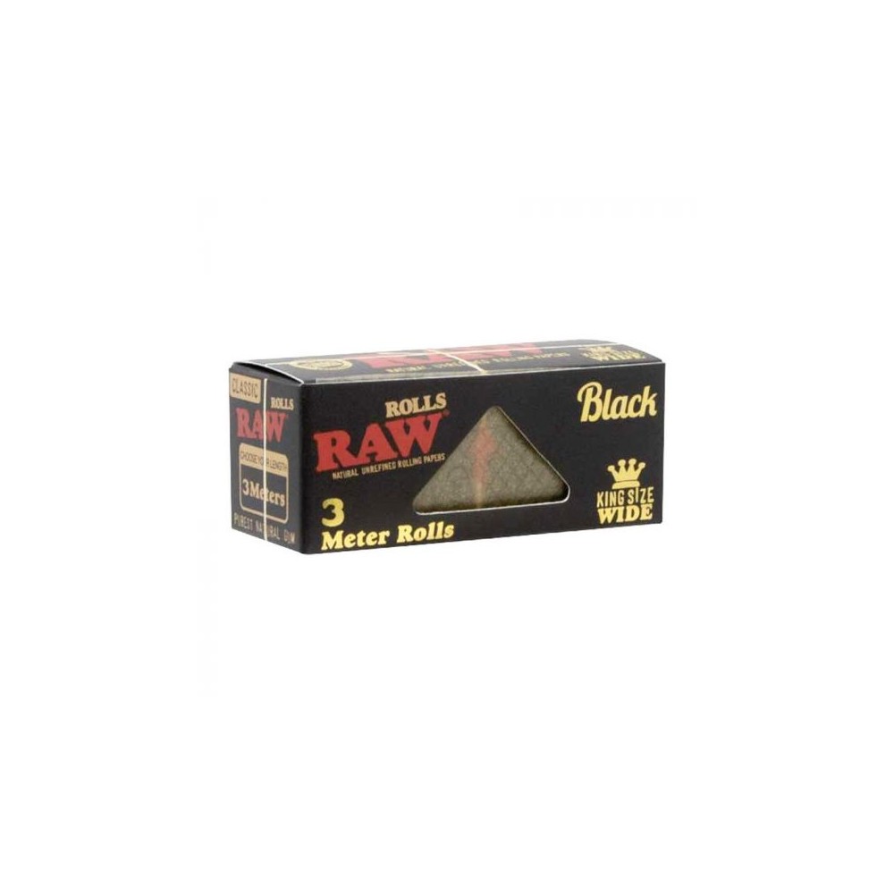 Rolls Raw Black King Size 3m RAW Products