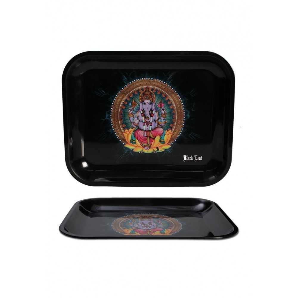 Rolling tray Black Leaf "Ganesha" L Black Leaf Rolling tray