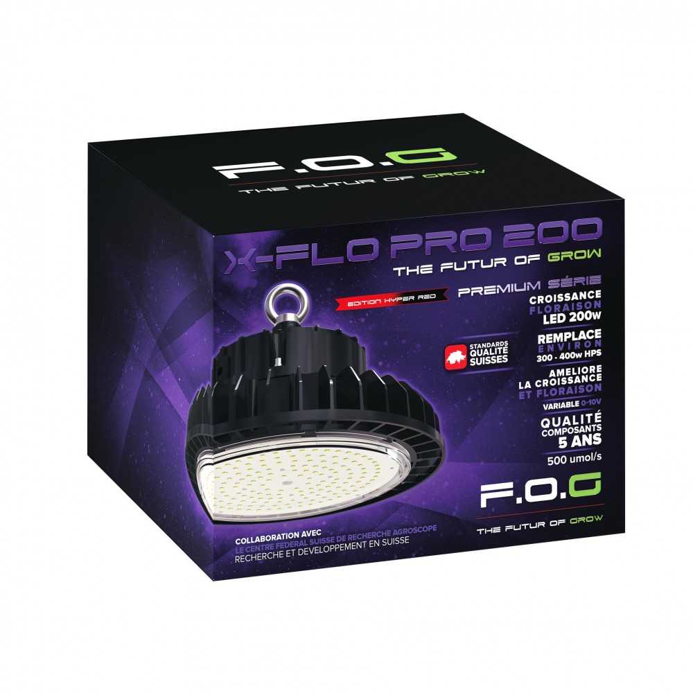 Lampada a LED FOG X-FLO 200W di F.O.G Futur Of Grow Lampada a led