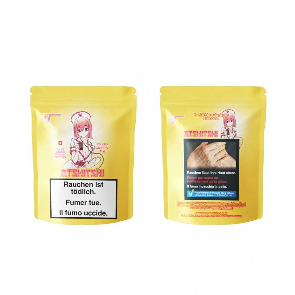 CBD-Blüten LBV "Atshitshi" Indoor CBG LBV CBD-Blüten und Hash