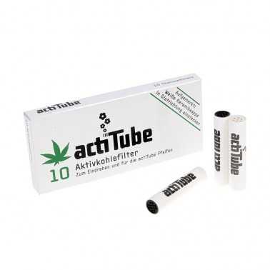 Filter Actitube 8mm 10 Stück Actitube Filter (Aktivkohle, Pappe, Zellulose und andere)