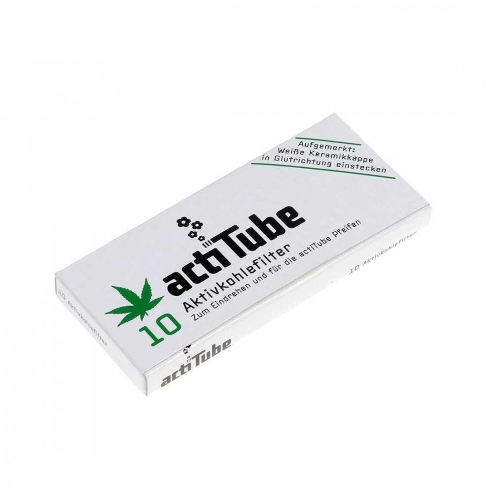 Filters Actitube 8mm 10 pieces Actitube Filters (activated carbon, cardboard, cellulose and others)