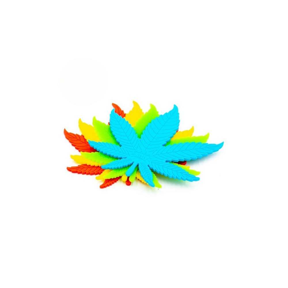 Oil Black Leaf Silly Silicone Mat 4pcs Black Leaf Prodotti