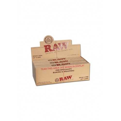 Rouleau Raw Parchment 30x10cm  Papier sulfurisé ou en silicone