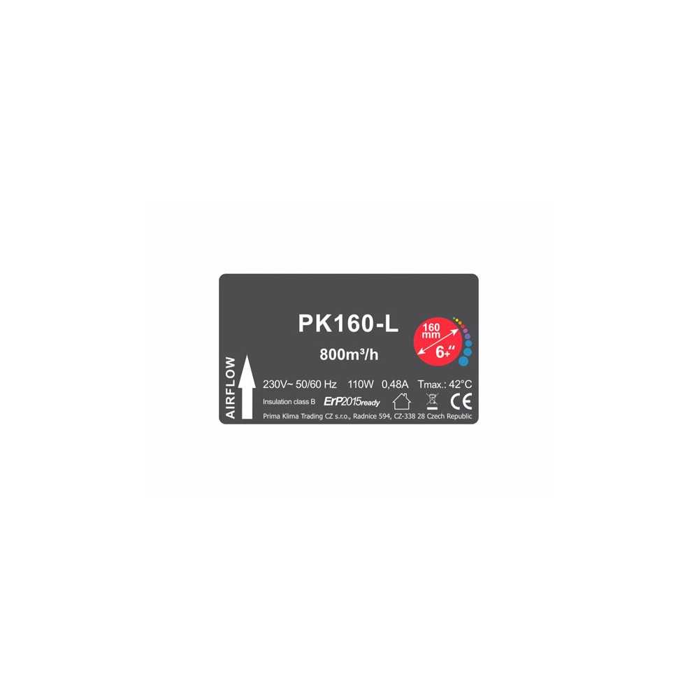 Serie Abzieher PK 160 prima Klima Prima Klima  Produkte