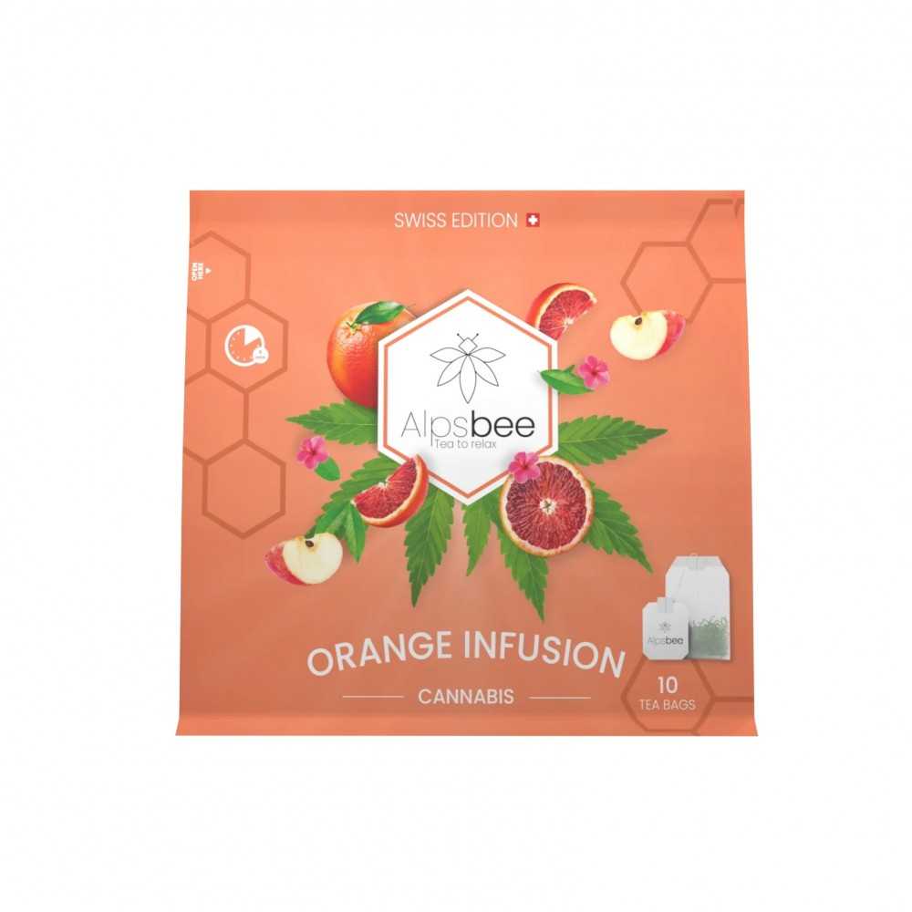 Orange Infusion Alpsbee Alpsbee Teas and Infusions