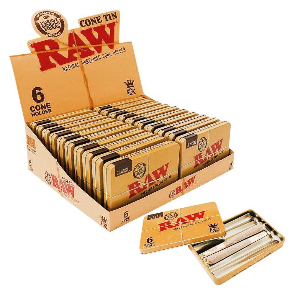 RAW CONE TIN RAW Lattine e bottiglie