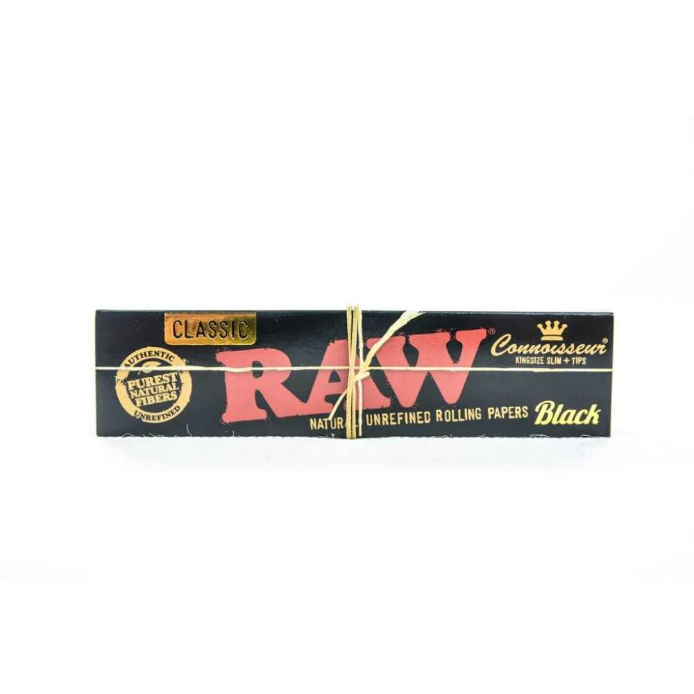 Raw Slim Connoisseur + Tips RAW Rolling sheet